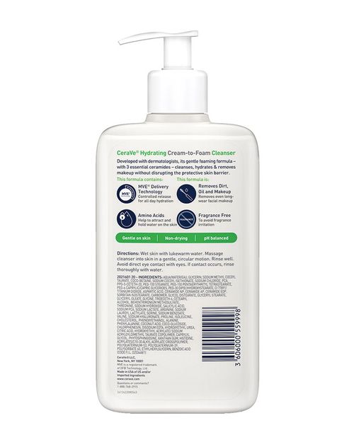 CeraVe Cream to Foam Cleanser 236mls